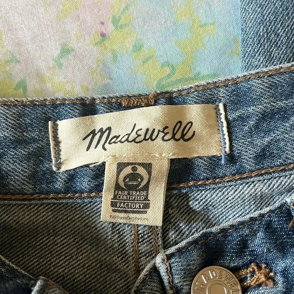Madewell | The‎ Dadjean in Dustin Wash: Destroyed Edition Distressed Size 27/4